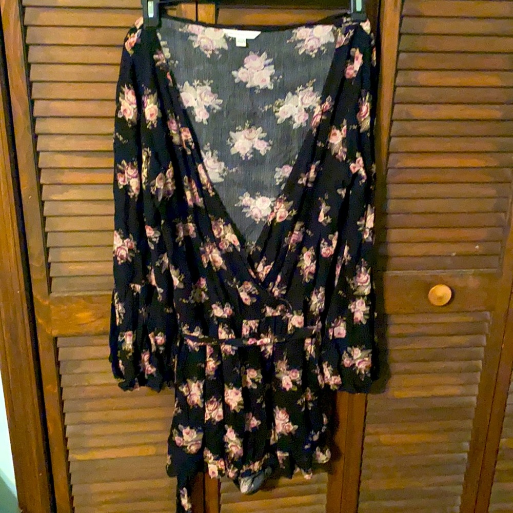 American eagle shorts romper